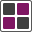icon four square